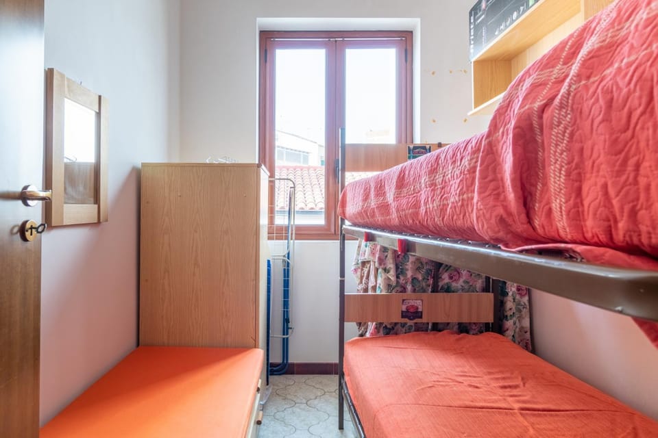 Property building, Living room, Bedroom
