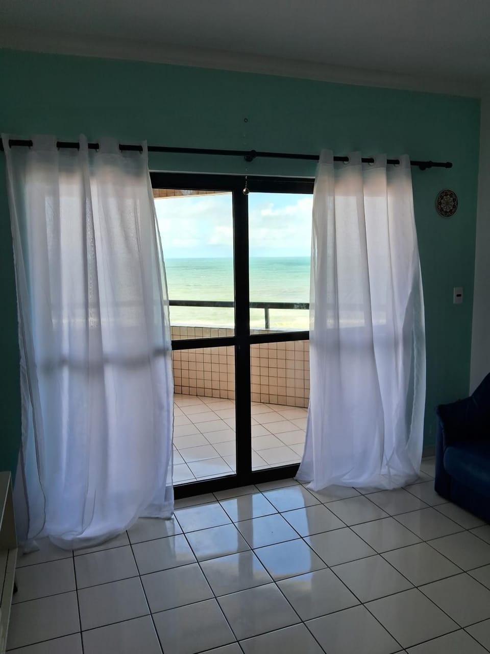 Natural landscape, View (from property/room), Balcony/Terrace, Living room, Sea view