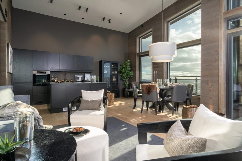 Riddertunets top notch Apartment in Innlandet