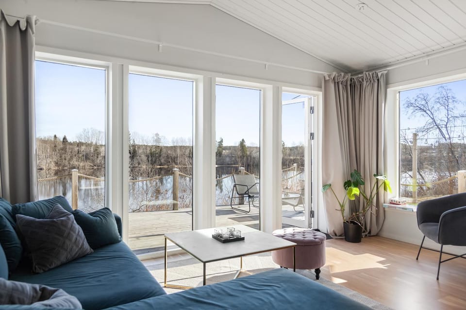 Cottage by the river House in Sweden