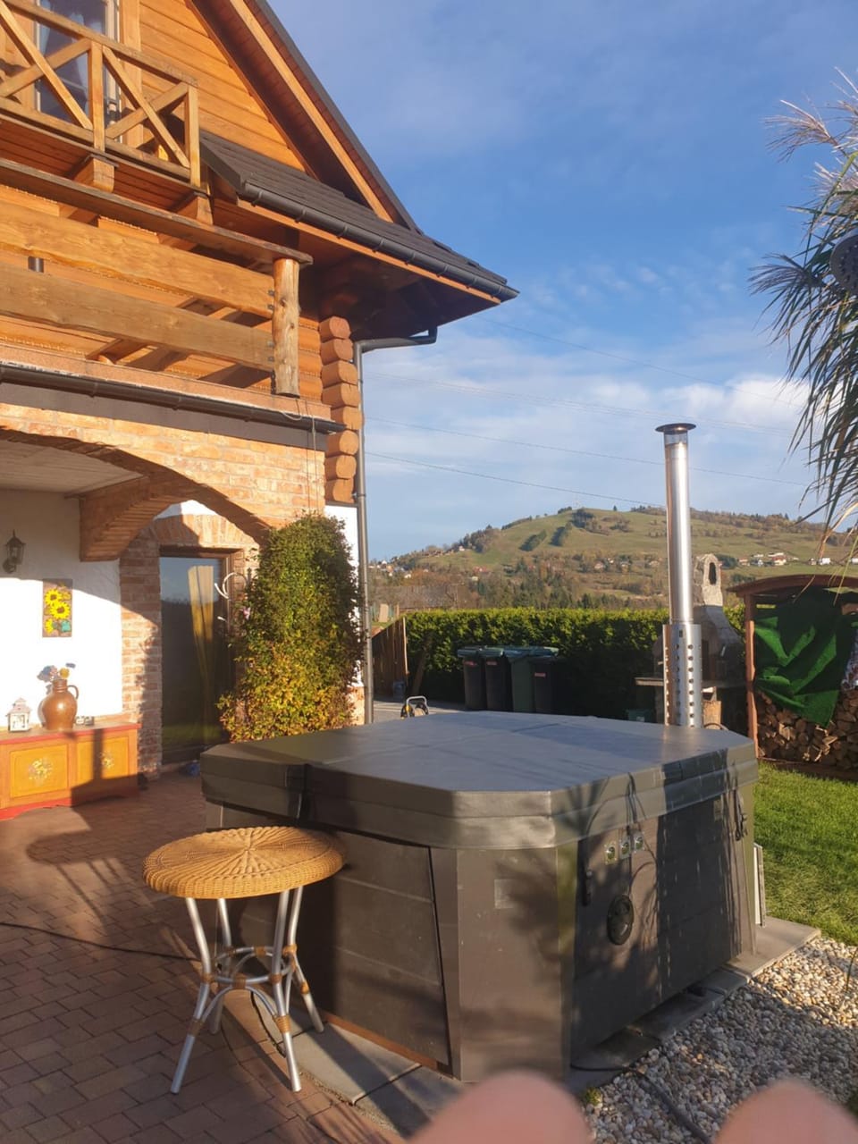 Chata w Grapie Villa in Poland
