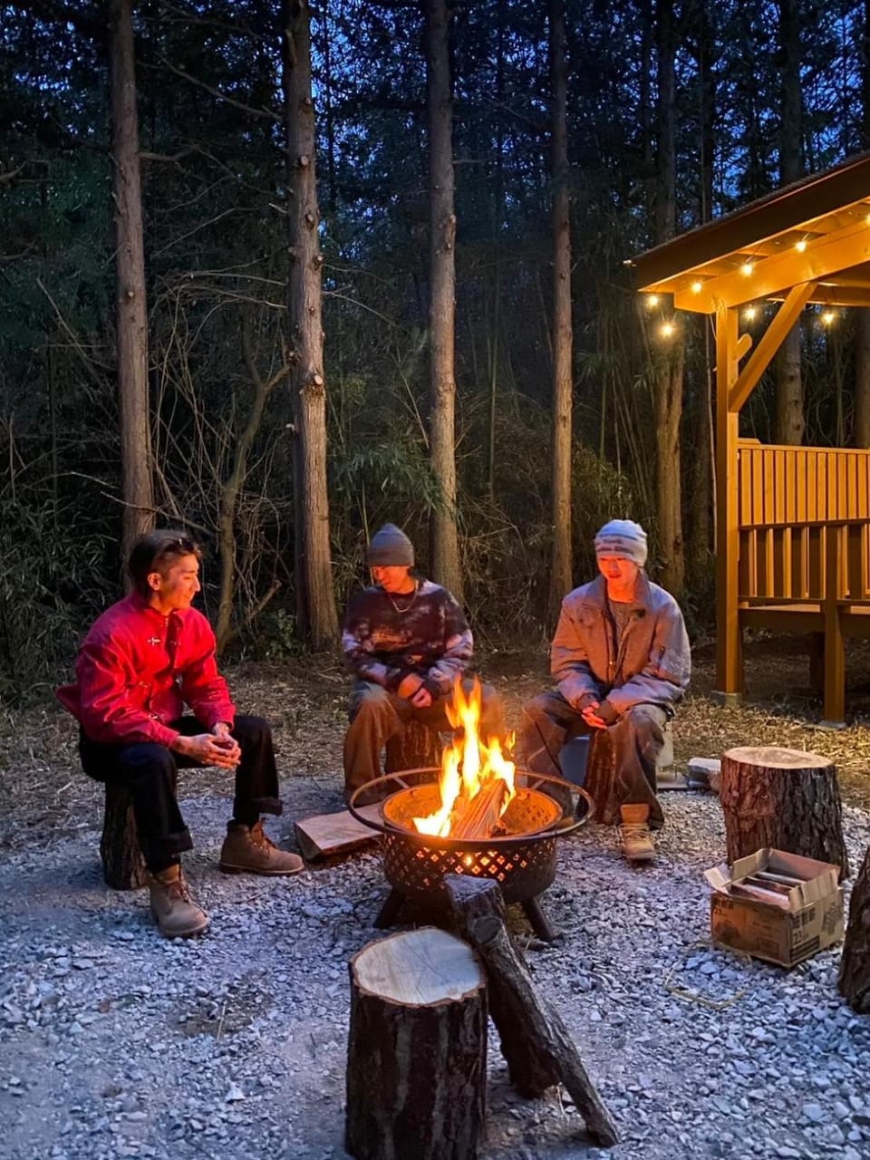 焚き火と満点の星空にBBQ貸切コテージｃ棟 House in Japan