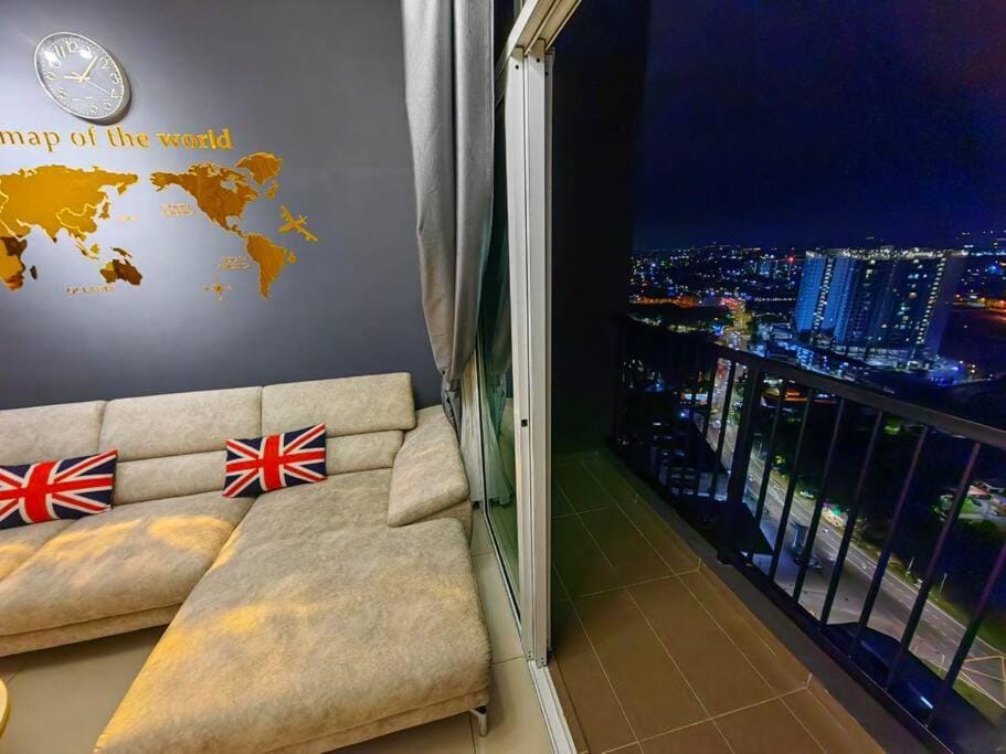 Novo 8 2-Bedrooms Condo Extreme City View Suite Apartment in Malacca