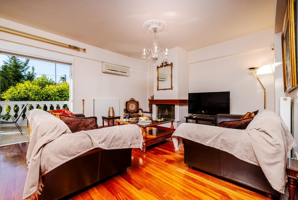 Spacious Villa with pool 500m from the beach House in East Attica Regional Unit, Greece