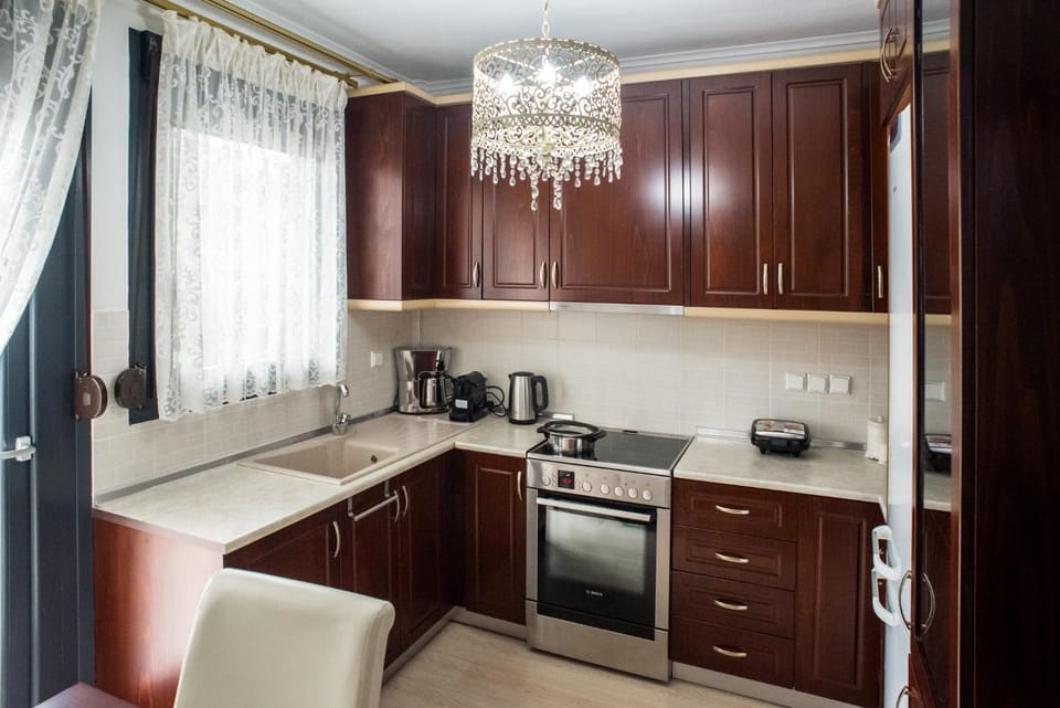 Coffee/tea facilities, Kitchen or kitchenette, minibar, pet friendly, stove