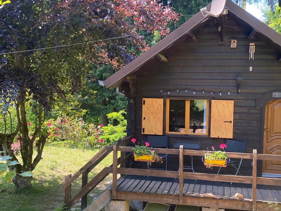 Le Paradis de Verdure Chalet in Grand Est