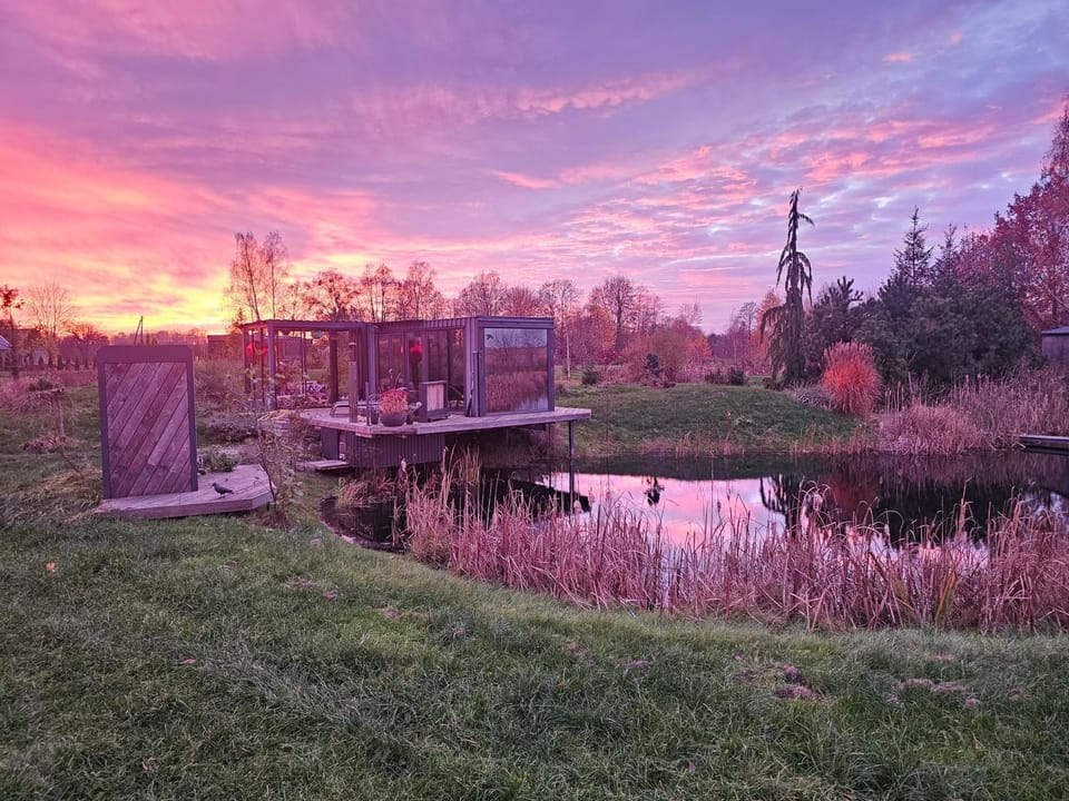 Vaitų Riešutynė - Small shipping container house House in Lithuania