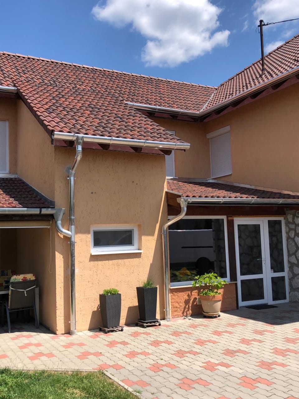Property building, Patio