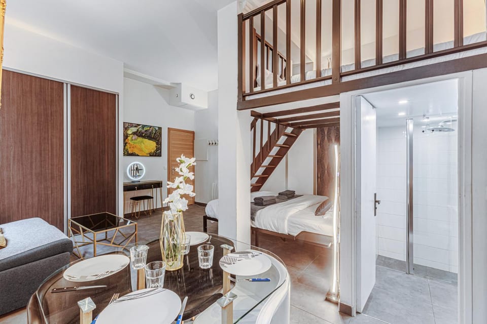 Spacious Loft near Luxembourg Garden Apartment in Paris