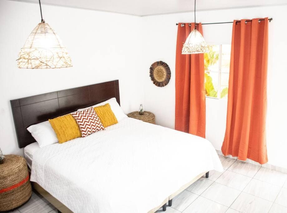 Photo of the whole room, Bedroom