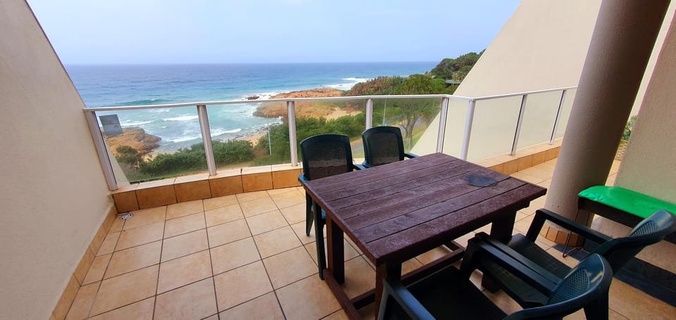 View (from property/room), Balcony/Terrace, Seating area, Sea view