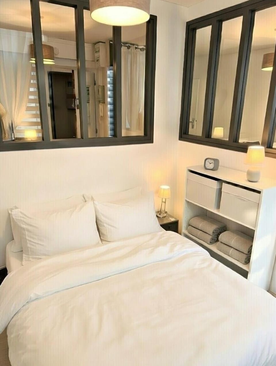 Bed, Night, Bedroom