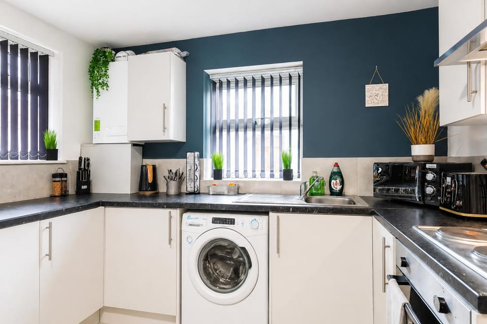 microwave, oven, washing machine
