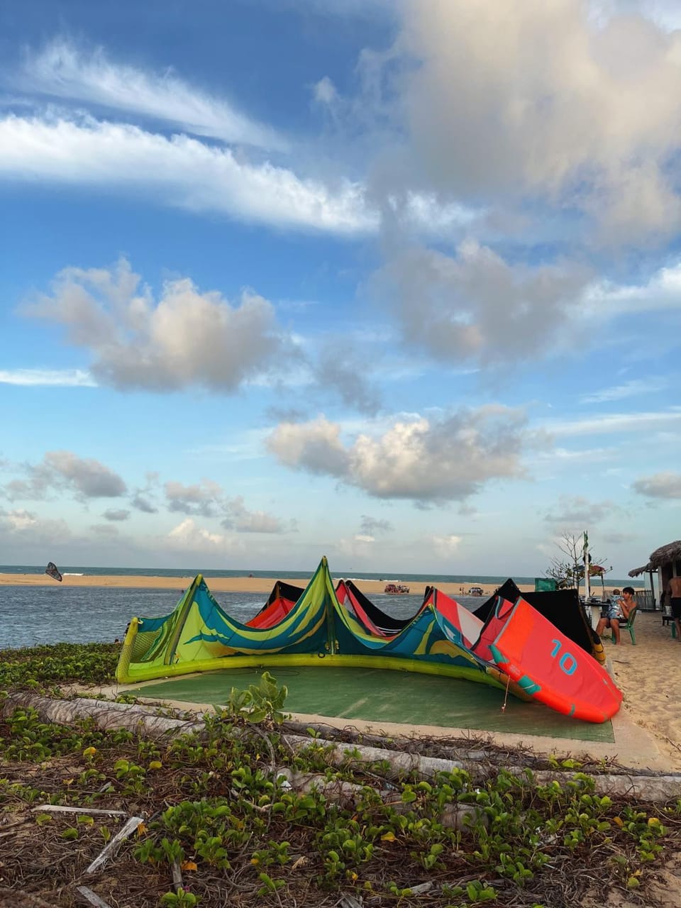 Beach, Windsurfing, Windsurfing