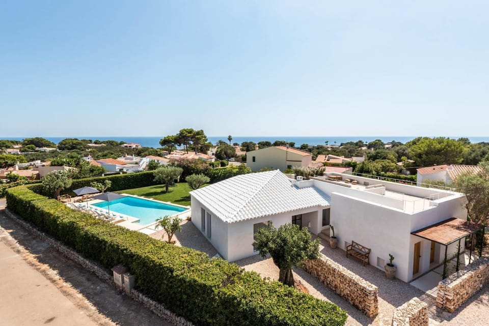 Property building, Living room, Swimming pool