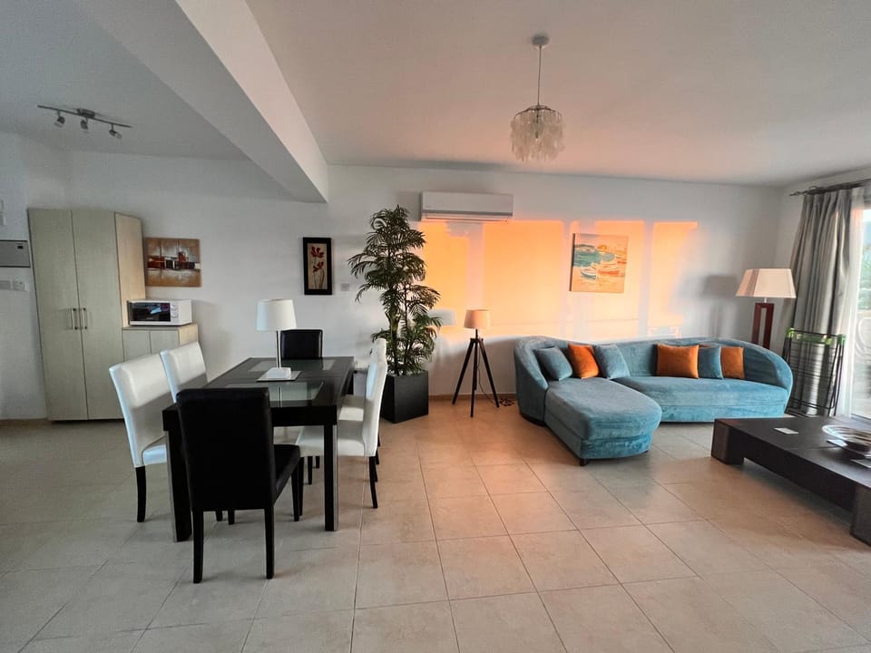 Living room, air conditioner
