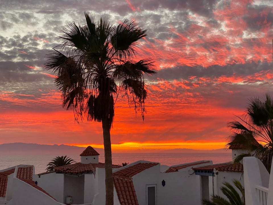 Sea view, Sunset