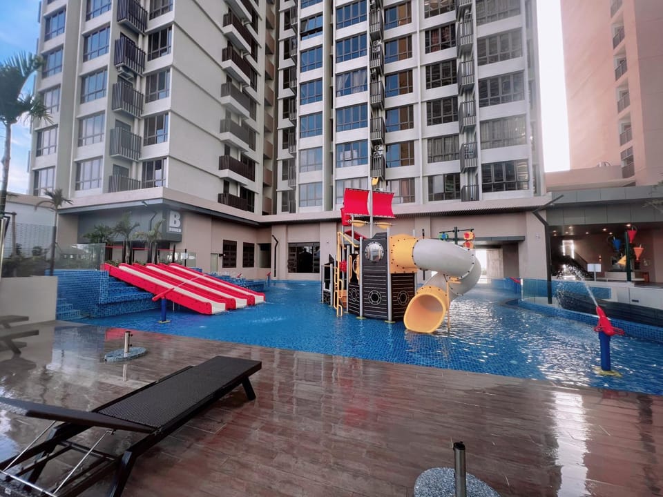 Children play ground, Aqua park, Swimming pool