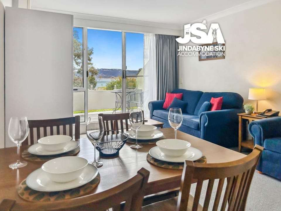 Natural landscape, Living room, Seating area, Dining area, Lake view