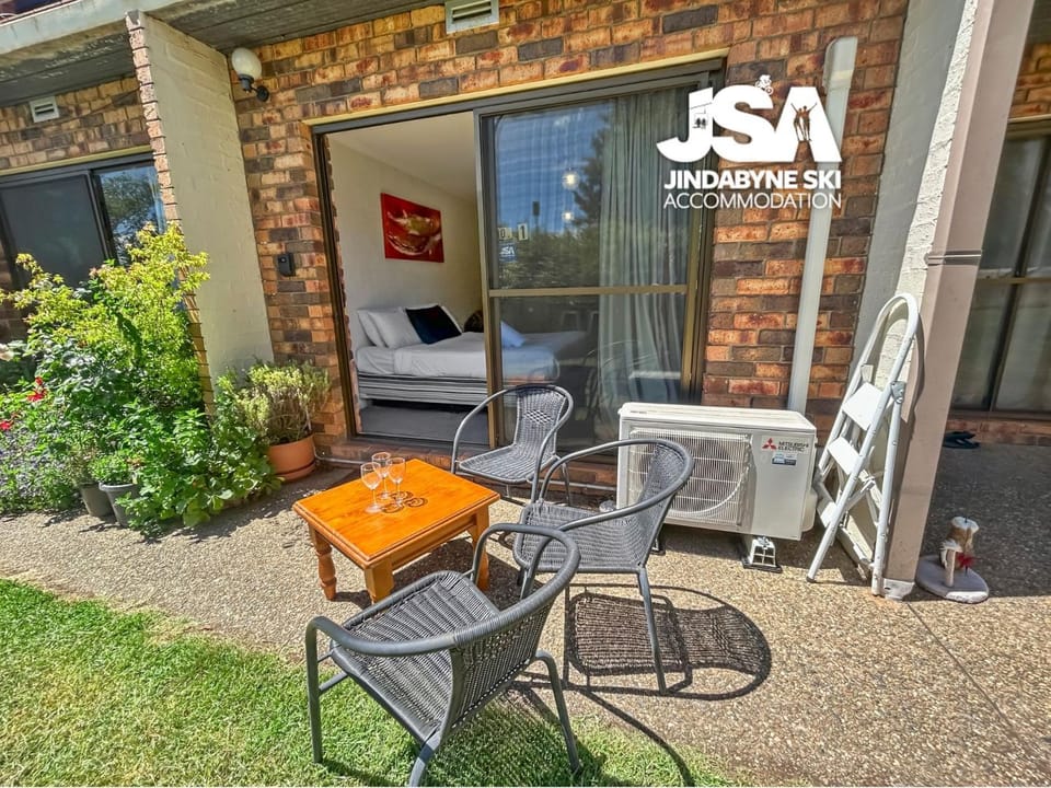 Property building, Patio, Seating area, Garden view