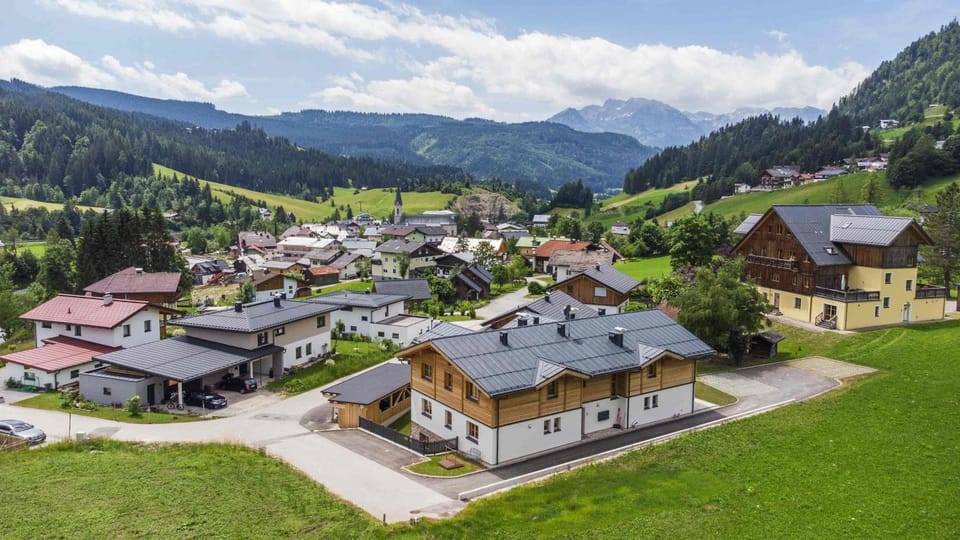 Property building, Natural landscape, Bird's eye view