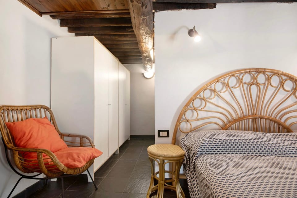 Property building, Living room, Bedroom