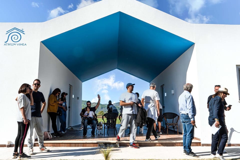 Property building, People, group of guests