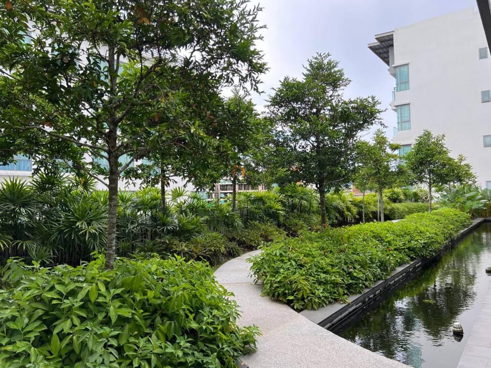 Property building, Garden