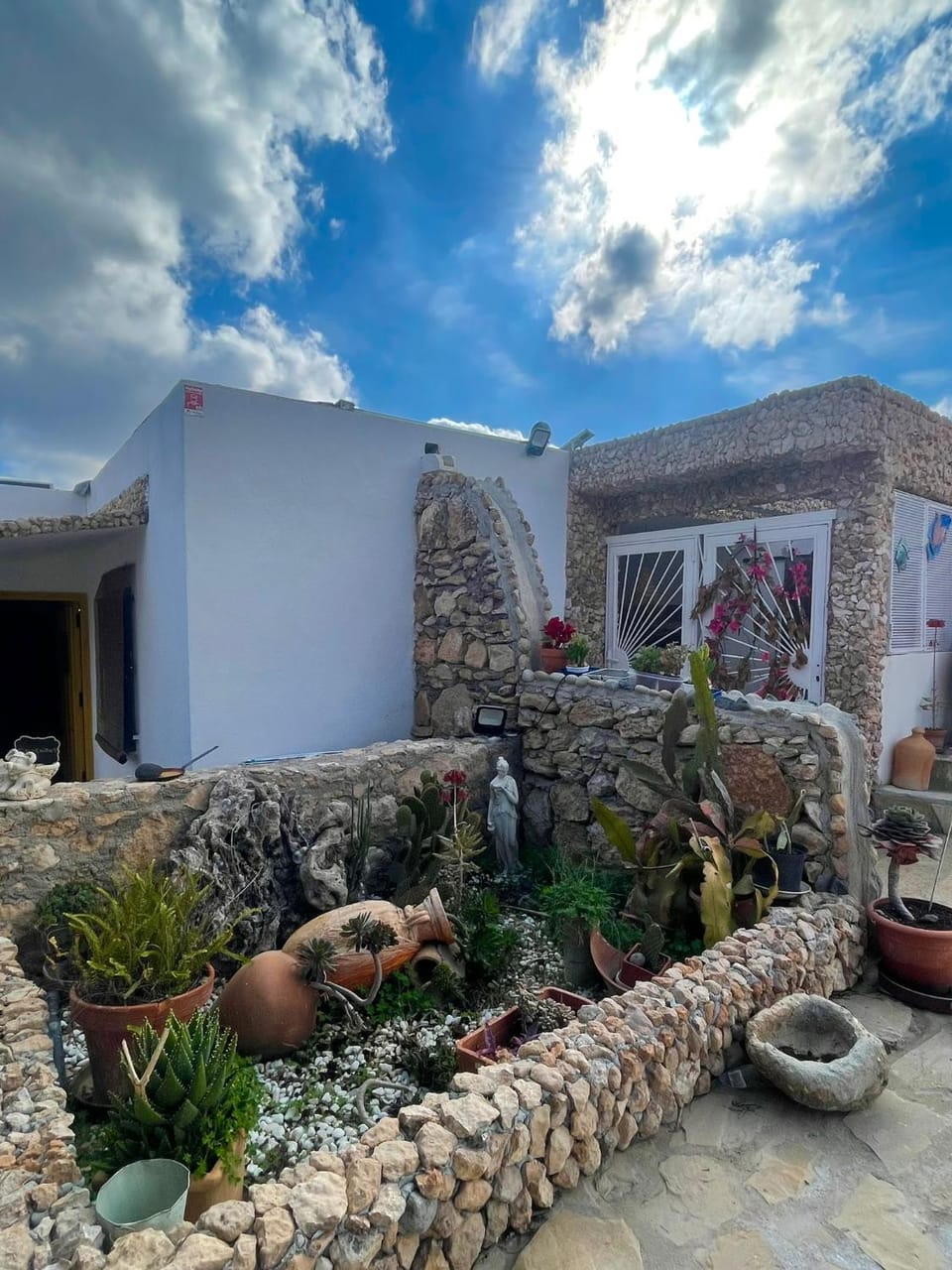 Property building, Garden view