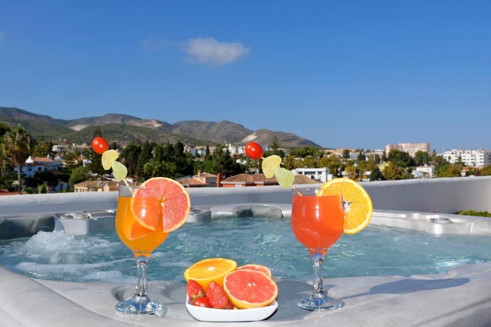 Hot Tub, Mountain view