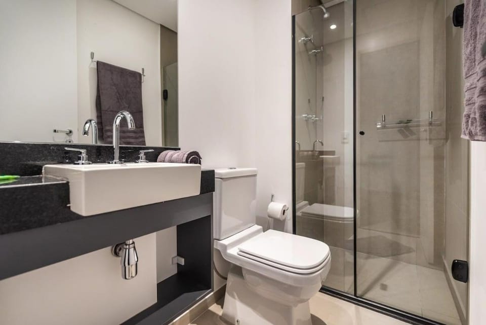 BHaus Allianz Park VN Turiassu- Grand Apartment com 2 Suites - 7o andar - Piscina no Rooftop - Academia - Lavanderia - Perdizes - Estacionamento rotativo sujeito a disponibilidade - Acomoda 3 pessoas - T72 Apartment in Sao Paulo City