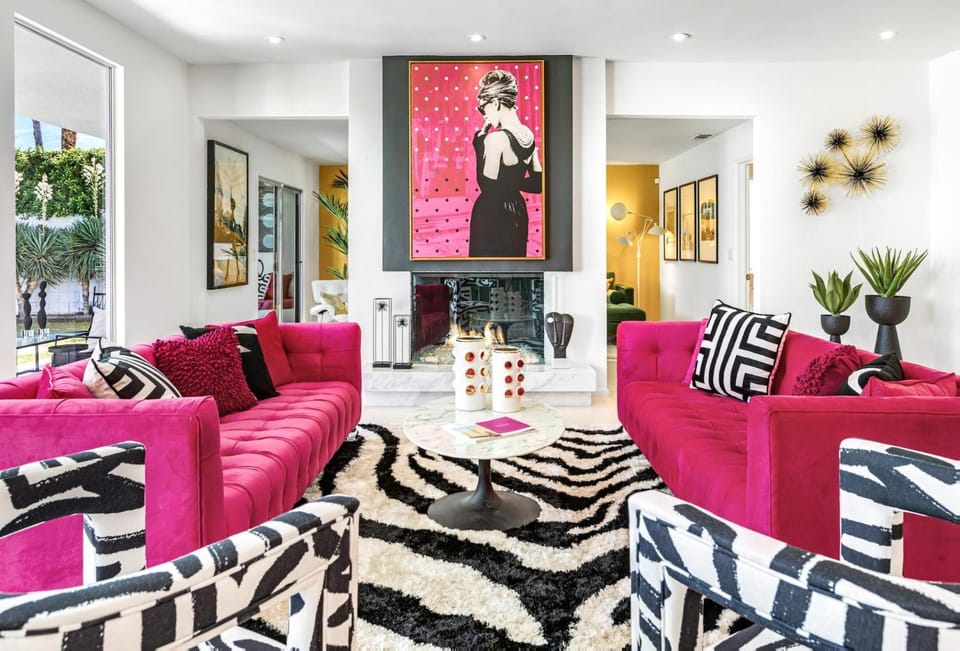 Pink Paloma House in Palm Springs