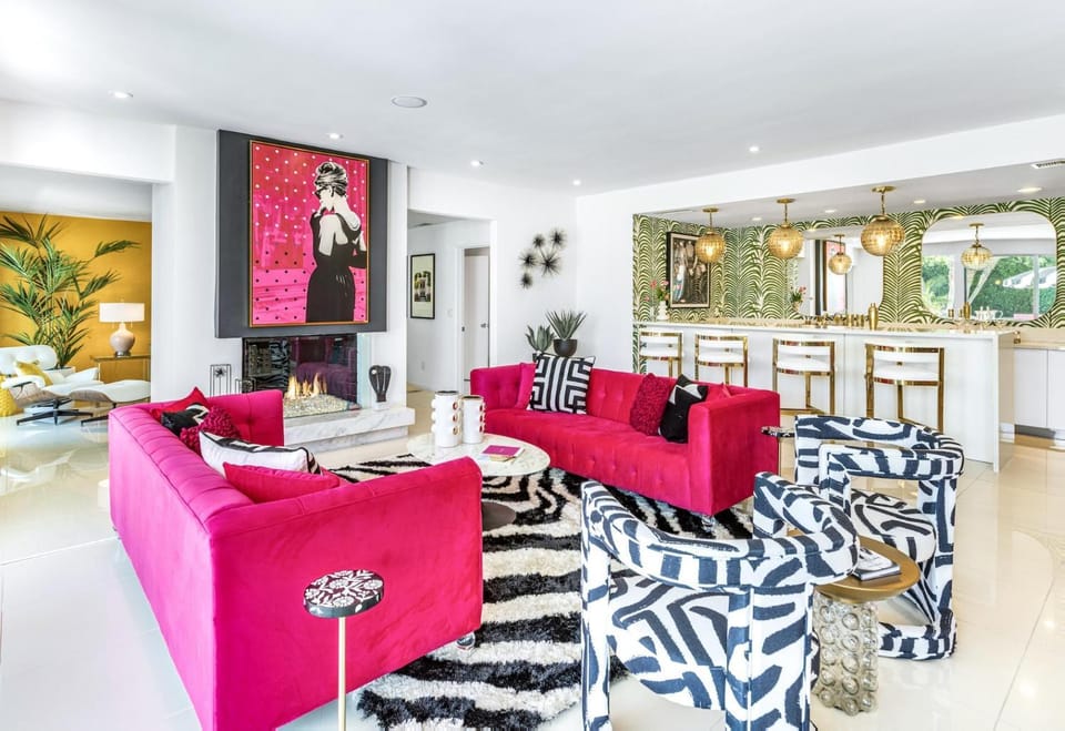 Pink Paloma House in Palm Springs