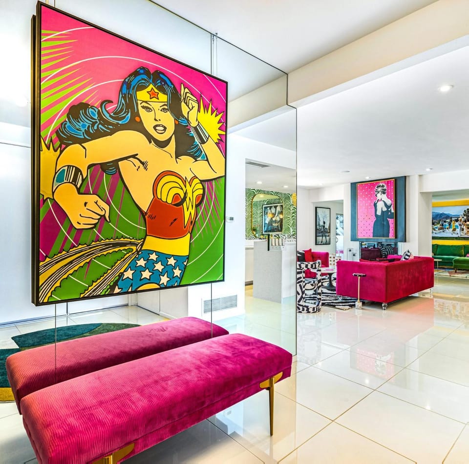 Pink Paloma House in Palm Springs