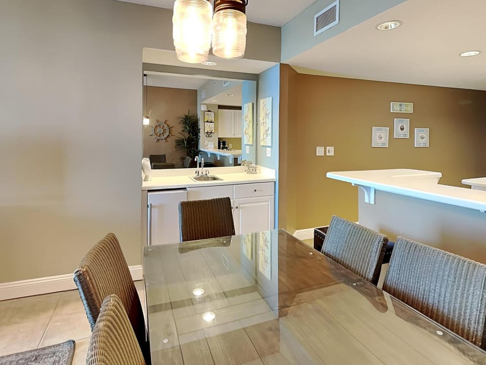 Kitchen or kitchenette, Seating area, Dining area, dishwasher, furniture, air conditioner
