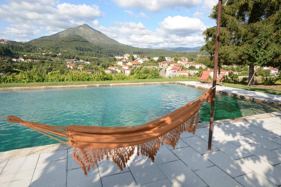 Mountain view, Pool view, Swimming pool, sunbed