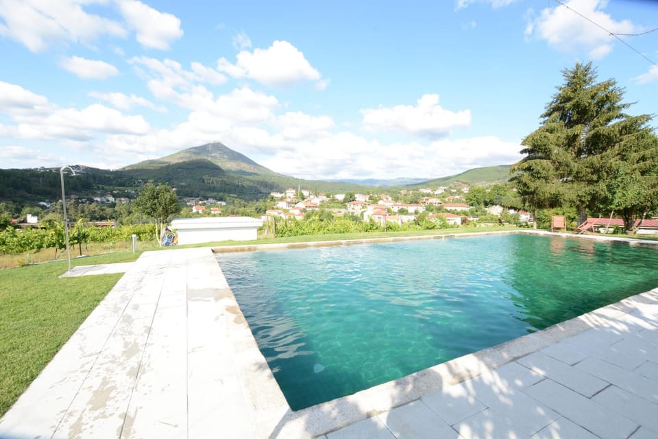 Natural landscape, Mountain view, Pool view, Swimming pool