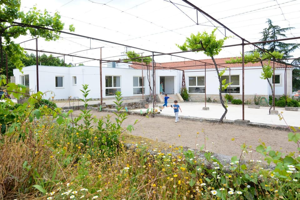 Property building, Patio