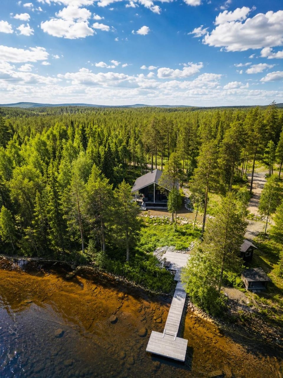 Norvamaja with a lake view, sauna and jacuzzi Villa in Rovaniemi
