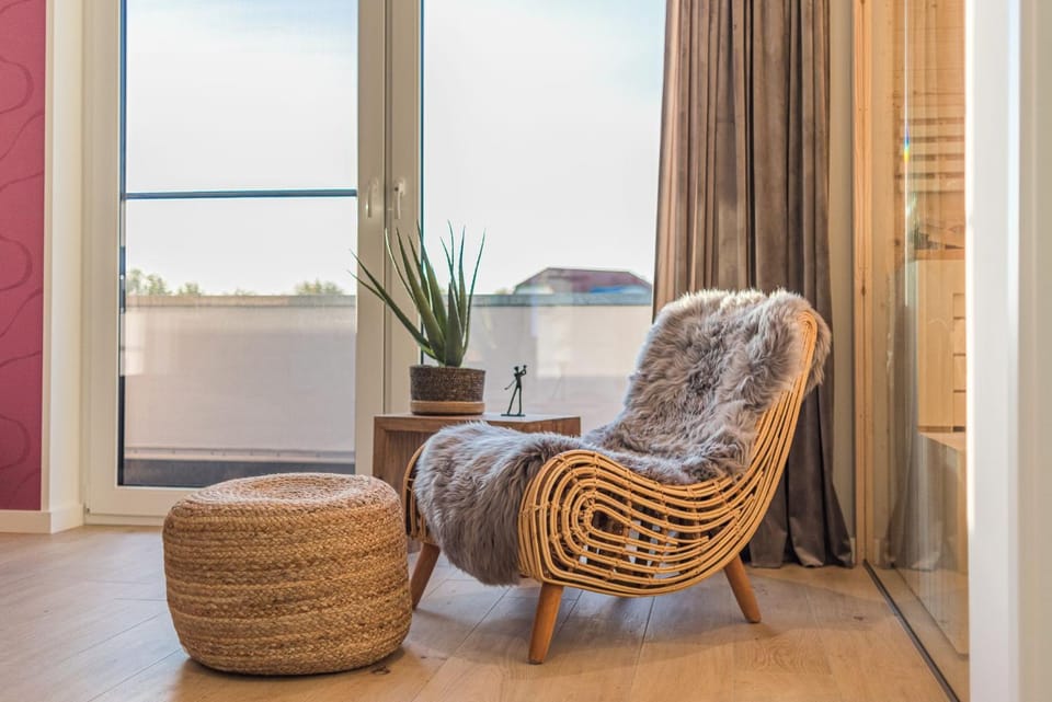 Luxus Spa Penthouse Sundowner Apartment in Mecklenburgische Seenplatte