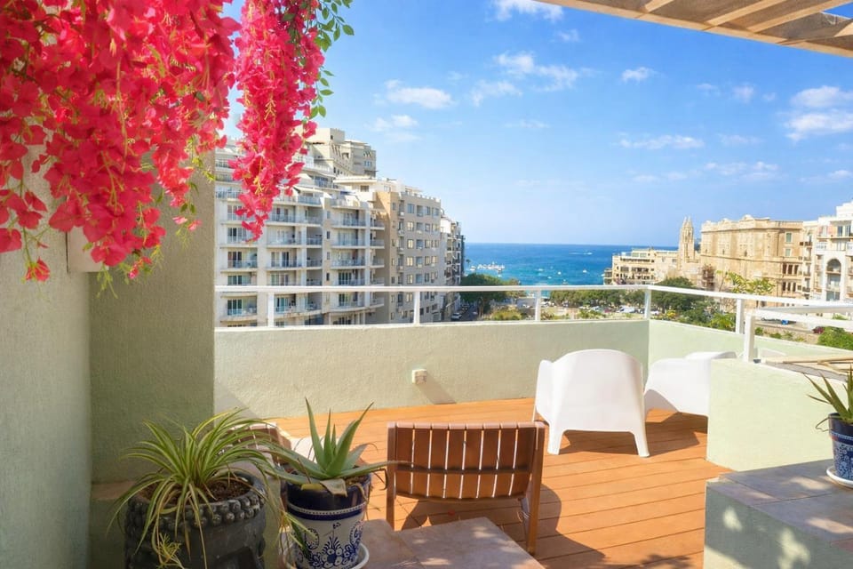Day, Balcony/Terrace, Sea view, sunbed