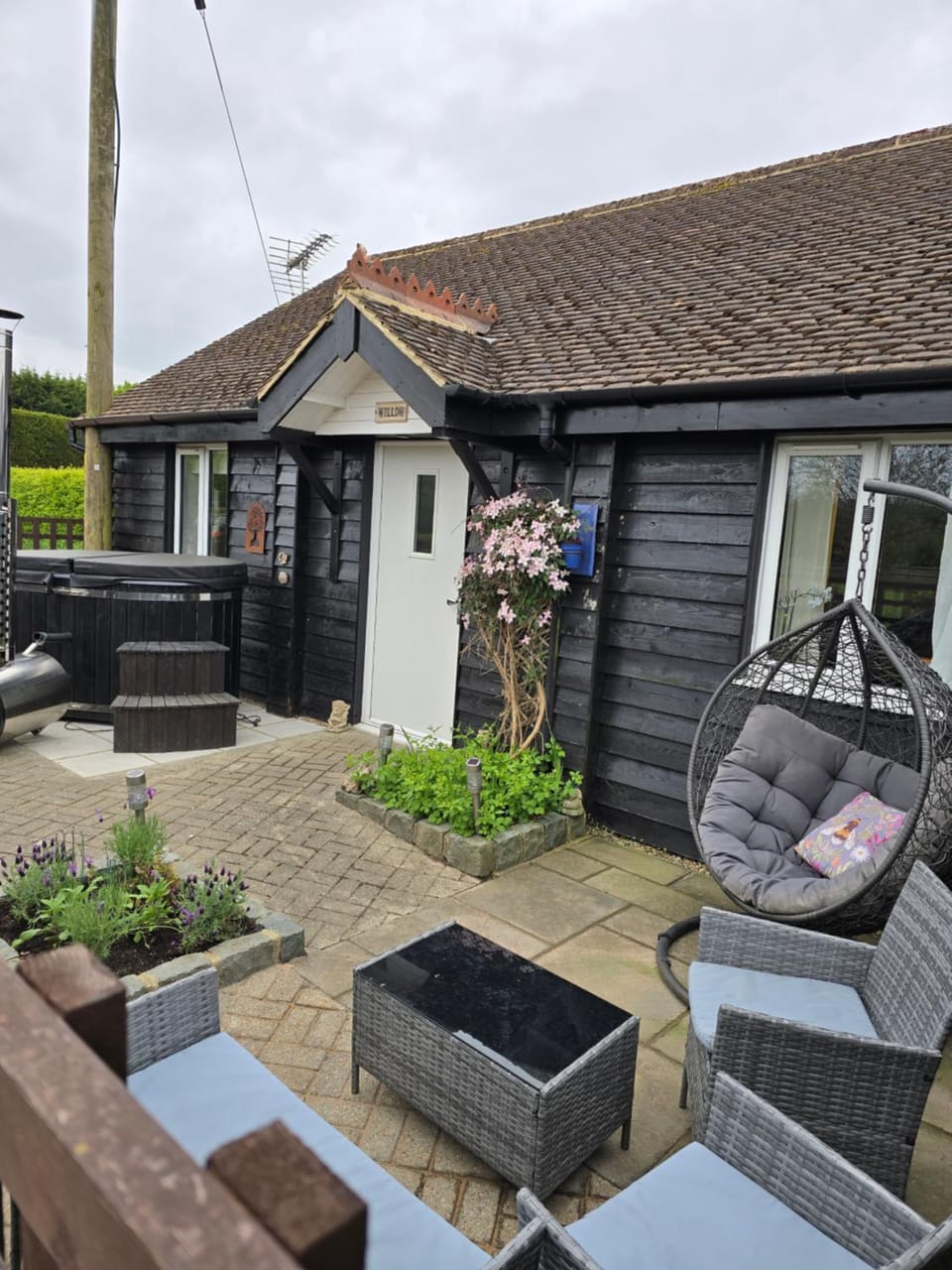 Patio, Garden, Seating area, Garden view