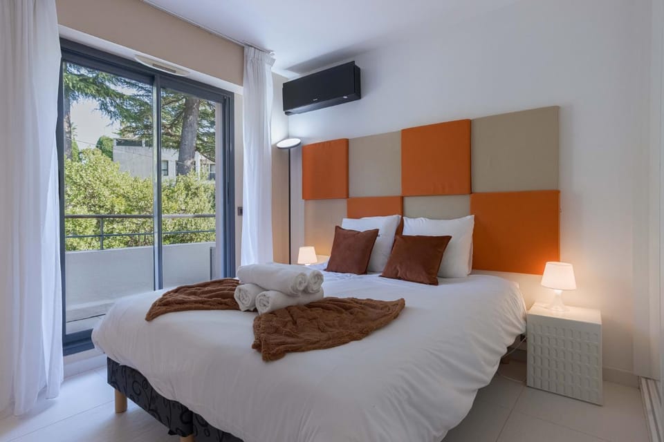 Terrasses de Montfleury - Spacieux, 2 terrasses, parking privé, piscine, 15 min du Palais et Plages Apartment in Cannes