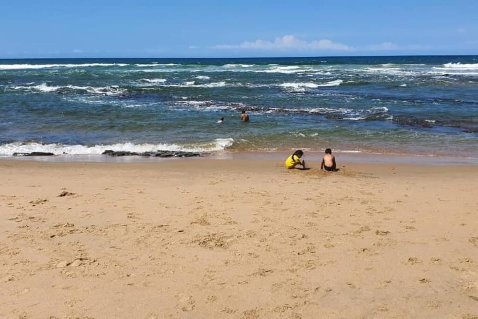 Beach, children