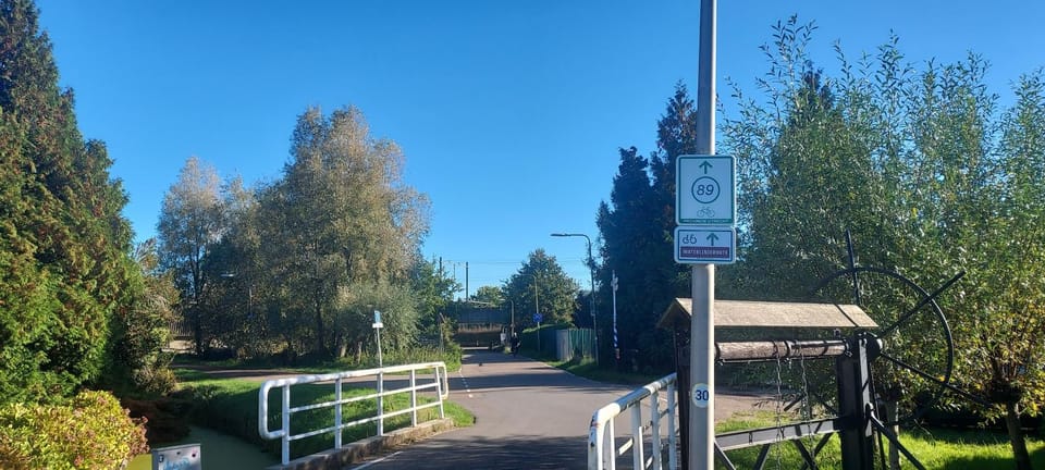 Quiet street view