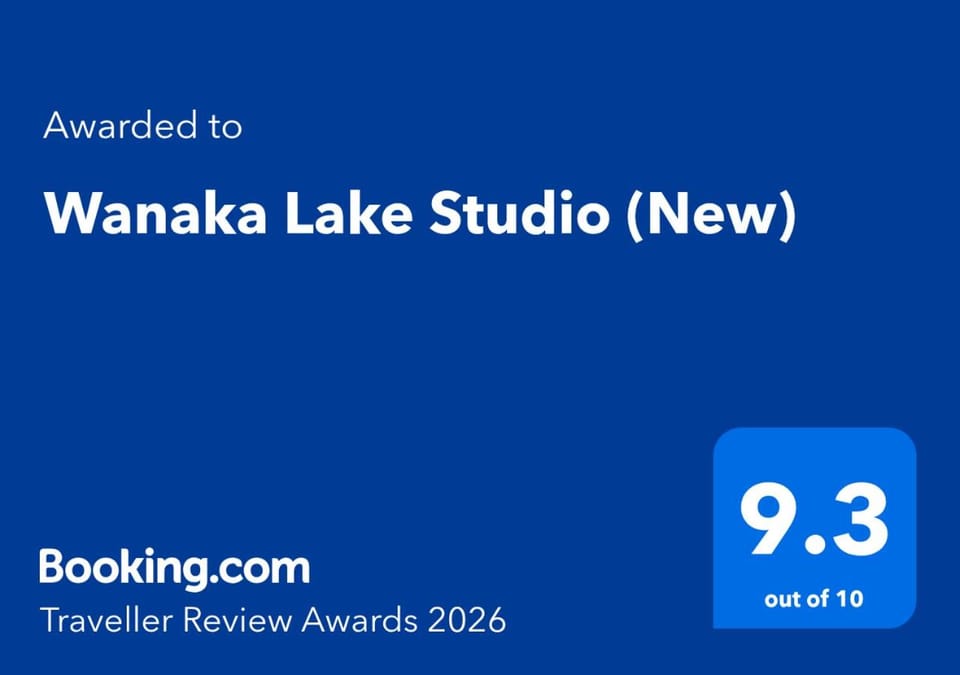 Wanaka Lake Studio (New) Apartment in Wanaka
