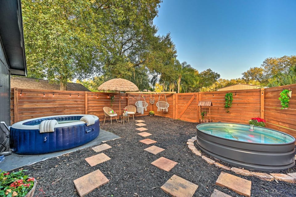 Outdoor Oasis! Group Getaway w/ Pool in Brandon House in Brandon