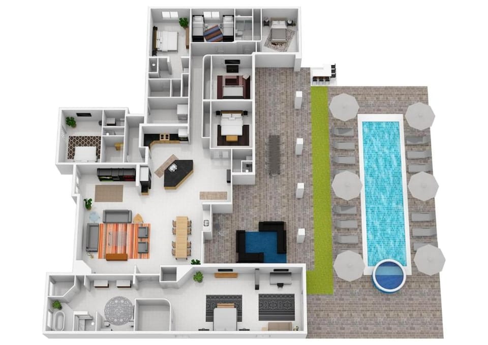 Santal Estate - Play, Relax, Walk to the Festivals House in La Quinta