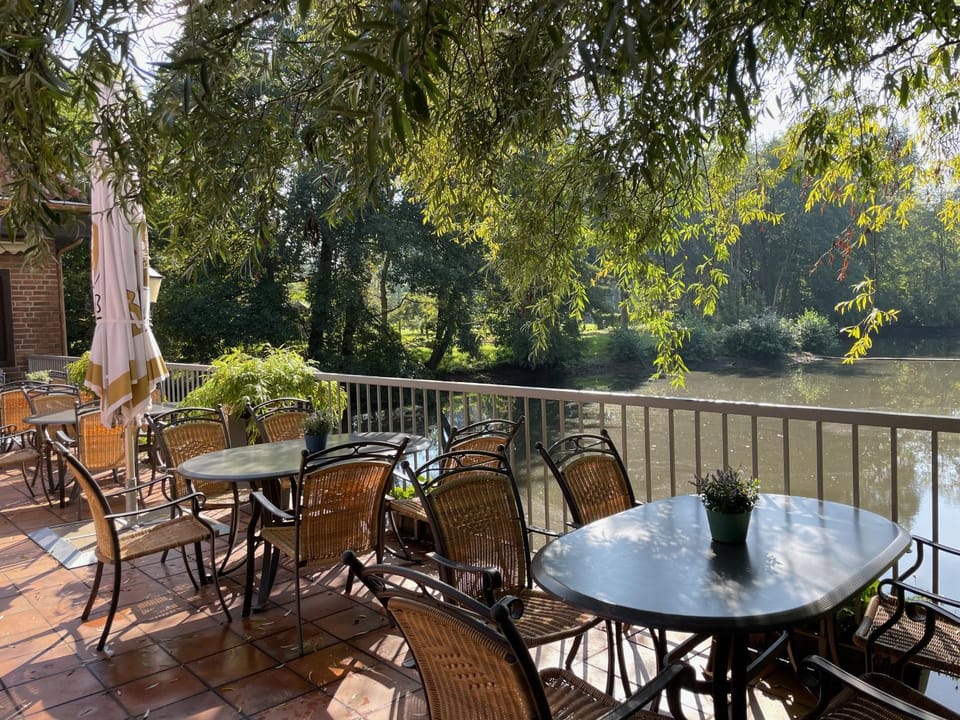 Restaurant/places to eat, Day, Natural landscape, View (from property/room), Balcony/Terrace, Garden view