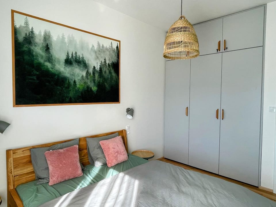Bed, Bedroom, wardrobe
